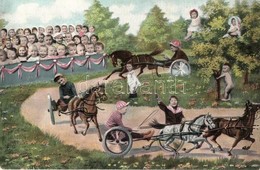 ** T1 Babies At The Carriage Race. K.V.i.B. 12. Serie 1245. - Unclassified