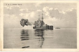 T2/T3 1914 SMS Viribus Unitis Az Osztrák-Magyar Haditengerészet Tegetthoff-osztályú Csatahajója / WWI Austro-Hungarian N - Non Classificati