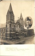 * T2/T3 1906-1931 Detroit, Michigan; Holy Cross Rom. Catholic Magyar Church Silver Jubilee, Priest. Hungarica / Római Ka - Unclassified