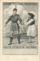 ** T2 Gyere Velünk Testvér, Visszaszerezzük Hazánkat! Kiadja Magyarország Területi Épségének Védelmi Ligája / Hungarian  - Ohne Zuordnung