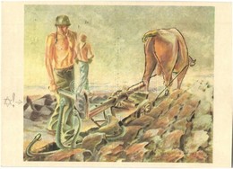 ** T1 WWII German Anti-Semitist Art Postcard With Jewish Snakes, Judaica - Ohne Zuordnung