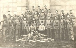 ** T2 Innsbruck, K.u.K. Austro-Hungarian Military, Soldiers' Group Photo. Fotograf. Atelier 'Zech' - Sin Clasificación