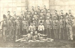 ** T2 Innsbruck, K.u.K. Austro-Hungarian Military, Soldiers' Group Photo. Fotograf. Atelier 'Zech' - Zonder Classificatie