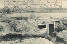 * T2 Der Krieg Im Osten, Unterstände / WWI K.u.k. Military In The East, Austro-Hungarian Shelters, Trench - Ohne Zuordnung