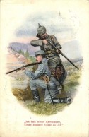 T2/T3 Ich Hatt Einen Kameraden, Einen Bessern Findst Du Nit / WWI Austro-Hungarian And German Military Soldiers Together - Sin Clasificación