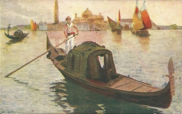 2989 " VENEZIA - S. GIORGIO " CARTOLINA POSTALE ILLUSTRATA ORIGINALE NON SPEDITA - Wills, John