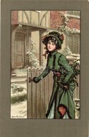 ** T1 Lady. M. M. Vienne Nr. 284. Litho S: Alice Martineau - Non Classificati