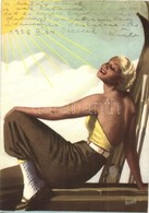 * T2/T3 'Delial' Senza Subire Bruciature Per Abbronzare Al Sole / 'Delial' Italian Tanning Sun Lotion Advertisement (EK) - Ohne Zuordnung