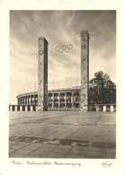 * T2 1936 Berlin Reichssportfeld, Stadioneingang / Olympic Stadium Entrance, Swastika - Non Classificati