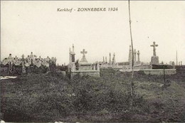 ZONNEBEKE 1924 - Kerkhof - Zonnebeke