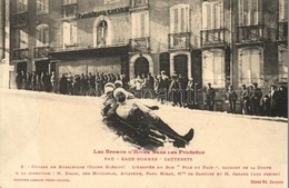** T2 Les Sports D'hiver Dans Les Pyrénées, Pau-Eaux Bonne-Cauterets / Winter Sport, Bob Sleigh Race With Four-men Contr - Non Classificati