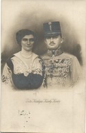 T2/T3 1916 IV. Károly Király és Zita Királyné. Kallós Oszkár Udvari Fényképész Kiadása / Charles I Of Austria And Zita O - Non Classés