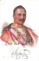 T2/T3 1914 Kaiser Wilhelm II / Wilhelm II, German Emperor S: Brüch (EB) - Non Classificati