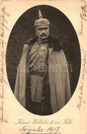 T2/T3 1917 Kaiser Wilhelm II Im Felde / Wilhelm II, German Emperor (EK) - Ohne Zuordnung