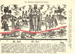 ** 11 Db Képeslap A 'A Magyar Sors - Bajtársi Levelezés' I. Sz. (hadtörténeti) 22 Darabos Képeslapsorozatból; Szerk. Kut - Zonder Classificatie