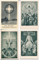 ** * 1938 Budapest XXXIV. Nemzetközi Eucharisztikus Kongresszus - 10 Db Képeslap / 34th International Eucharistic Congre - Non Classés
