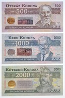 2012. 500K 'Balatoni Korona' Helyi Pénz, '000000' Sorszámmal + 2012. 1000K 'Balatoni Korona' Helyi Pénz, '000000' Sorszá - Non Classificati