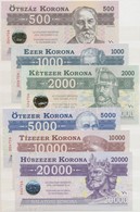 2012. 500K 'Balatoni Korona' Helyi Pénz, '004706' Sorszámmal + 2012. 1000K 'Balatoni Korona' Helyi Pénz, '004706' Sorszá - Non Classés