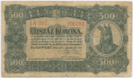1923. 500K Nyomdahely Jelölés Nélkül T:III,III-
Adamo K34 - Sin Clasificación