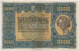 1923. 100.000K 'F112 016499' Sorszámmal 'Orell Füssli Zürich' T:III,III- Restaurált
Hungary 1923. 100.000 Korona With 'F - Non Classés