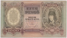 1943. 1000P T:III Szép Papír
Adamo P21 - Non Classificati