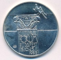 1985. 500Ft Ag 'Kulturális Fórum Budapest 1985' T:BU Adamo EM89 - Zonder Classificatie