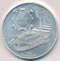 1995. 1000Ft Ag 'Régi Dunai Hajók III - Hableány' T:BU 
Adamo EM139 - Zonder Classificatie