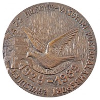 1989. ' A Z2 Diósgyőr-Vasgyári Postagalambsport Egyesület' Egyoldalas Br Plakett (117mm) T:2 - Sin Clasificación