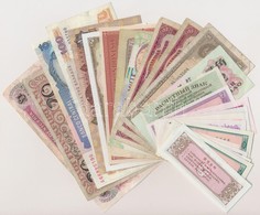 30db-os Vegyes Bankjegy Tétel A Világ Minden Tájáról, Közte Kínai ételjegyek Is T:I-III-
30pcs Of Various Banknotes From - Sin Clasificación