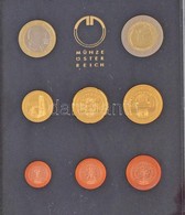 Ausztria 2009. 1c-2E (8xklf) Forgalmi Sor Műanyag/műbőr Dísztokban T:1
Austria 2009. 1 Cent - 2 Euro (8xdiff) Coin Set I - Sin Clasificación