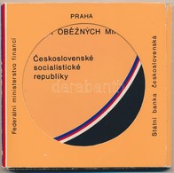 Csehszlovákia 1988. 5h-5K (7xklf) Forgalmi Sor, Sérült Karton Tokban T:1 
Czechoslovakia 1988. 5 Haleru - 5 Korun (7xdif - Non Classificati