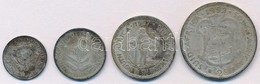 Dél-Afrika 1942-1957. 3p-2Sh Ag (4xklf) T:2-,3
South Africa 1942-1957. 3 Pence - 2 Shillings Ag (4xdiff) C:VF,F - Non Classés