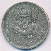 Kínai Császárság / Kiangnan Tartomány 1899. 20c Ag (5,21g) T:2,2- 
Chinese Empire / Kiangnan Province 1899. 20 Cents Ag  - Non Classés