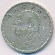 Kína ~1914. 20c Ag 'Yüan Shihkai' (5,33g) T:2
China ~1914. 20 Cents Ag 'Yuan Shihkai' (5,33g) C:XF - Sin Clasificación