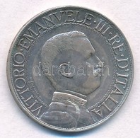 Olaszország 1910R 1L Ag 'III. Viktor Emánuel' T:1-,2
Italy 1910R 1 Lira Ag 'Vittorio Emanuele III' C:AU,XF
Krause KM#45 - Sin Clasificación