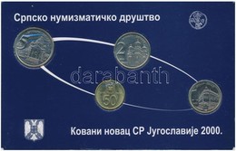 Szerbia 2000. 50p-5D (4xklf) Forgalmi Sor T:1
Serbia 2000. 50 Para - 5 Dinars (4xdiff) Coin Set C:UNC - Sin Clasificación