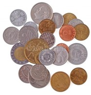 Vegyes 25db-os Fémpénz Tétel, Mind Különféle T:vegyes
Mixed 25pcs Of Coins, All Different C:mixed - Sin Clasificación