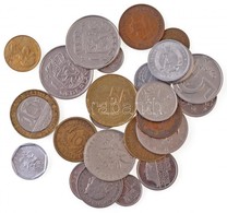 Vegyes 25db-os Fémpénz Tétel, Mind Különféle T:vegyes
Mixed 25pcs Of Coins, All Different C:mixed - Non Classés