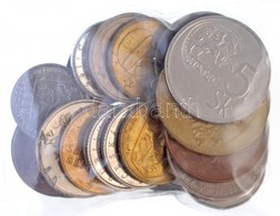 Vegyes 23db-os Csehszlovák, Cseh és Szlovák érme Tétel T:2,2-
Mixed 23pcs Of Coins From Czechoslovakia, Czech Republic A - Non Classés