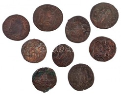 Római Birodalom 9db-os Vegyes Aurelianus Rézpénz Tétel T:vegyes
Roman Empire 9pcs Of Various Copper Coins From Aurelian  - Unclassified