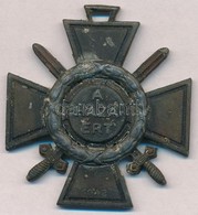 1942. 'Tűzkereszt I. Fokozata' Bronzozott Cink Kitüntetés Mellszalag Nélkül T:2,2-
Hungary 1942. 'Hungarian Fire Cross 1 - Autres & Non Classés