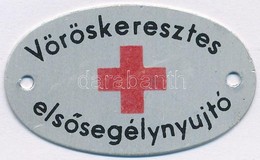 DN 'Vöröskeresztes Elsősegélynyújtó' Fém Jelvény (27x45mm) T:2 - Non Classificati