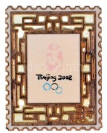 Kína 2008. 'Pekingi Olimpia' Fém Gomblyukjelvény (19x25mm) T:1
China 2008. 'Beijing Olympics' Metal Button Badge (19x25m - Non Classificati