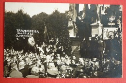 LUDENDORF , TRAUERFEIER  12/09/1920 - ORIGINAL PHOTO AK - Muenchen