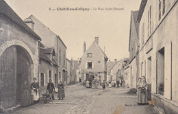 45  CHATILLON COLIGNY /  RUE ST HONORE    /// REF  MARS .19 ///  N° 8380 - Chatillon Coligny