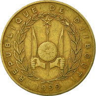 Monnaie, Djibouti, 20 Francs, 1999, Paris, TB, Aluminum-Bronze, KM:24 - Dschibuti