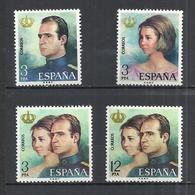 SPAIN 1975 - PROCLAMATION OF KING JUAN CARLOS I - CPL SET - MNH MINT NEUF NUEVO - Neufs