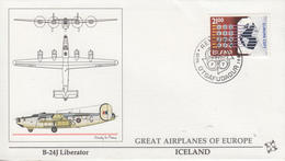 Enveloppe  FDC  1er  Jour   ISLANDE   EUROPA    1988 - 1988