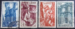 SARRE                    N° 240/243                  OBLITERE - Used Stamps
