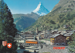 SUISSE,HELVETIA,SWISS,SWITZERLAND,SVIZZERA,SCHWEIZ,ZERMATT,VALAIS,HOTEL,TRAIN - Zermatt